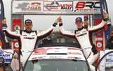 MSA BRITISH RALLY CHAMPIONSHIP MANUFACTURERS Ford The Ford Fiesta R5 dominated the British Rally Championship, with Elfyn Evans commanding his to championship
