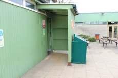 Designated accessible facilities are located in the main toilet block by our