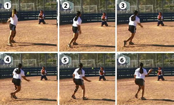 Essential Softball Pitching Grips Page 15 Push Method For this technique, we recommend using either the Horseshoe grip or Knuckle grip. 1. The push method requires you to keep the wrist stiff as you comes through the final part of the pitch.