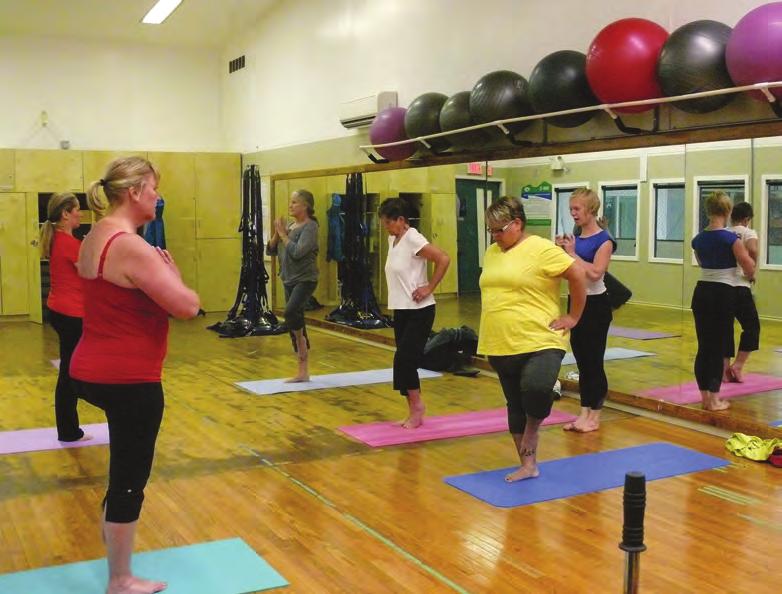 FITNESS PROGRAMS Hatha Yoga 18+ years Our instructor will take you through the gentle postures of Hatha yoga with some progressive flow and relaxation rounding out the class.
