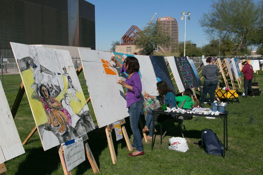 Mural Sponsor Your logo will be placed on: Signage in and around The Phoenix Mural Project and Community Mural areas Festival & Center website, with link to your website, for 1 year Festival media