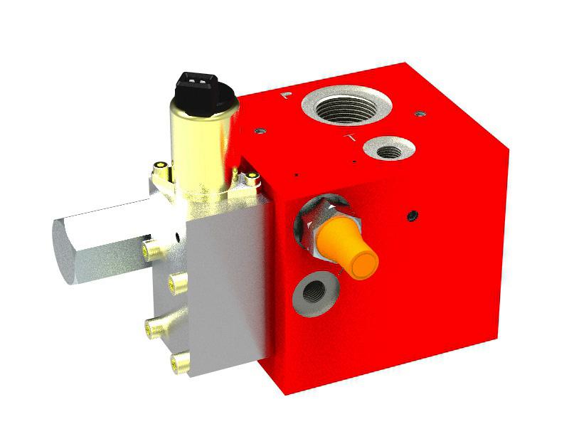 5 Dimensions 5. Load sensing pumps without two-way pressure compensator (LVMW ) 5.