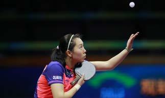 SPECIAL PLACE IN HISTORY Ding Ning was the World champion, the World champion in one of the most dramatic finals ever witnessed in the history of the event; the 2015 Women s Singles final will be