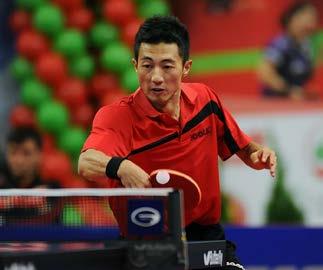 41 SECOND DEFEAT Success for Li Ping, for Ruwen Filus it was his second defeat of the day; earlier with Ricardo Walther it had been a reverse in the Men s Doubles final, beaten by the Danish