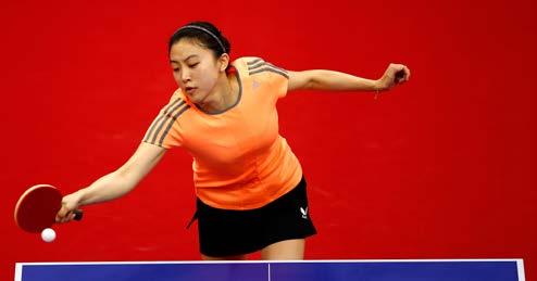 61 RENAISSANCE CONTINUES, HU MELEK SECURE WOMEN S SINGLES BRONZE Crowned Mediterranean champion in 2009 and a most creditable quarter-finalist at the Liebherr 2013 World Championships, Turkey s Hu