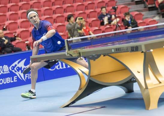 62 2015 ITTF NORTH AMERICA CUP THE DIFFERENCE ONE YEAR MAKES, A DIFFERENCE OF THREE DECADES One year ago in Burnaby it was a 14 year old who emerged successful, one year later it was a 44 year old;