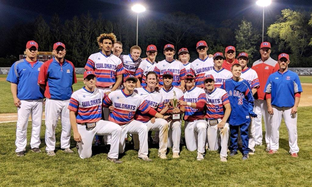 N.C.C. Student-Athletes of the Week KHS BASEBALL TEAM The 2018 Kokomo baseball team won the North Central Conference championship Saturday with wins over Harrison (11-1) and McCutcheon (6-4).