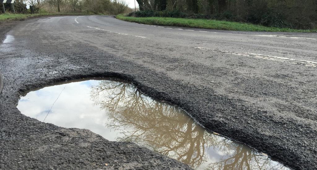 Road Safety tip of the week - Pot Holes It s well documented how bad the state some of the UK s roads are in and this is especially obvious when you re are out riding.
