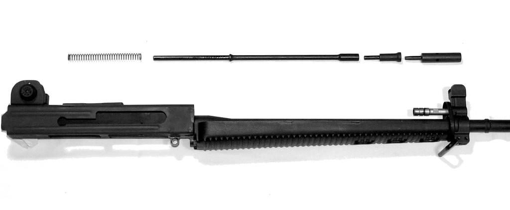 12.3 UPPER RECEIVER: 1. Remove the upper hand guard (U-9) by lifting it up at the rear and pulling to the rear. 2. Pull the operating rod (U-14) to the rear, clearing the operating rod link(u-13). 3.