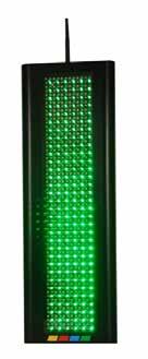 25in 711mm x 406mm x 57mm Model 6750A Tall Track Safety Light Double High Mount these lights horizontal or vertical on the track at each corner and on long straightaways.