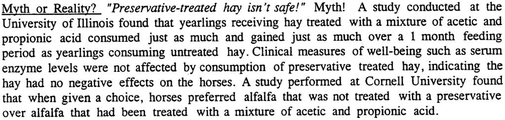 kidneys will be damaged when this occurs. Question: "Can I feed alfalfa cubes instead of alfalfa hay?" Yes. Alfalfa cubes are an acceptable alternative to baled alfalfa hay.