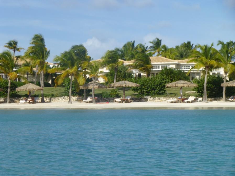 Figure 4: Jumby Bay and the estates on Long Island, Antigua 3. English Harbour: For those of you, like Nancy and I, who enjoy history you will thoroughly delight in this location.