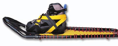 At the other end of the scale are expedition snowshoes up to 4 feet long that provide enough flotation to support a wilderness traveler carrying a backpack loaded