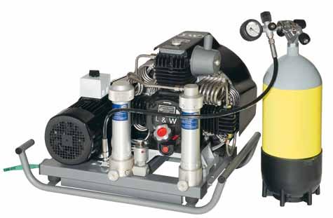 10 Mobile LW 160 E / E1 Portable compressors without compromising power and capacity.