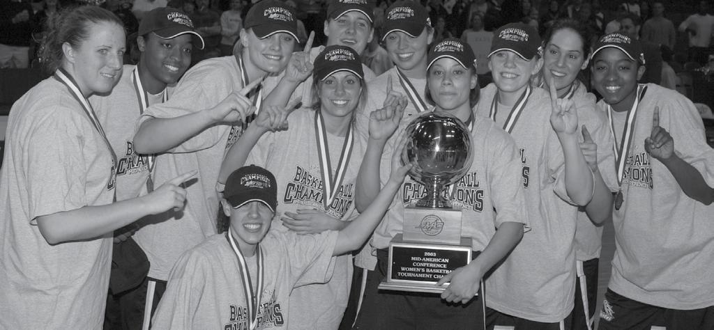 2008-09 BRONCO WOMEN S BASKETBALL MEDIA GUIDE 2002-03 MAC CHAMPIONS Western