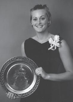 Carrie Moore - 2nd team V Foundation Comeback of the Year 2002 - Kristin Koetsier Honda Inspiration Award 2002 - Kristin Koetsier U.S.