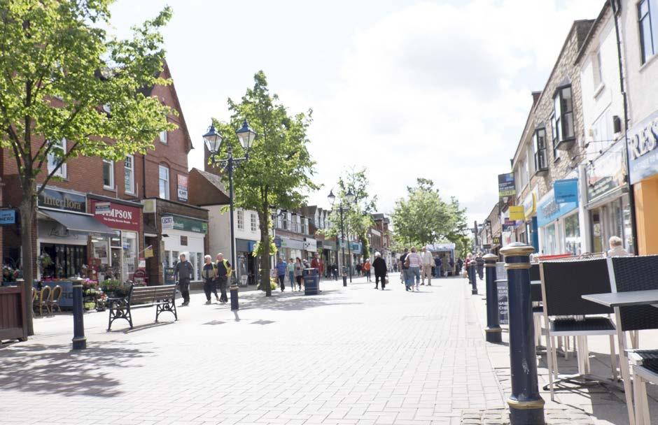 What we believe the area needs... 1. There is a need for a comprehensive master plan for Solihull town centre.