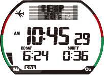 8. Repetitive Dive Functions The N2iTion3 can calculate repetitive dives, tracking gas saturation and desaturation across all dives, and allowing you to use Plan Mode to plan your next dive based on