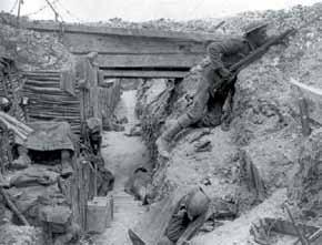 Soldiers crossed No Man s Land when they wanted to attack the other side. REST Soldiers in the trenches did not get much sleep.