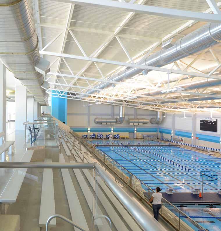 Getting Started Westside Aquatics Center, Lewisville Independent School District Design team.