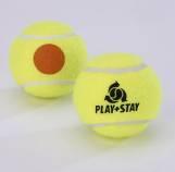Traditional, yellow balls are too fast and high bouncing for young players. Ball Types While orange and green balls have a similar construction to the standard yellow ball, red balls come in 3 types.