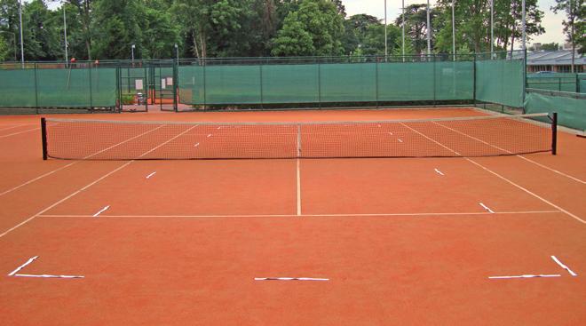 For information on how and where to mark courts for competition or training, visit tennisplayandstay.