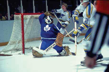 1970s: THE BALLARD YEARS BEGIN 331 A cocky kid with a scrambling style, Mike Palmateer was a big reason why the Maple Leafs looked like a team on the rise in the late 1970s.