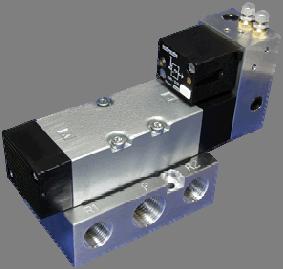 4.Dimensions ASV5000-AA-04 Unit (mm) Pilot air supply port M5 Plug OFF time Adjustment needle Plug Port 4 Rc1/2 ON time Adjustment needle Port 1 Rc1/2 Threshold element Plug (Piping) Port 1 : Supply