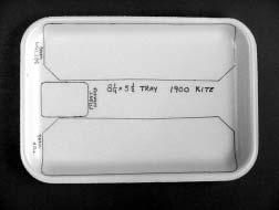Designed by Roger Storm, NASA Glenn Research Center Materials One or two clean Styrofoam meat trays, at least 8.5 inches (21.5 centimeters) by 5.