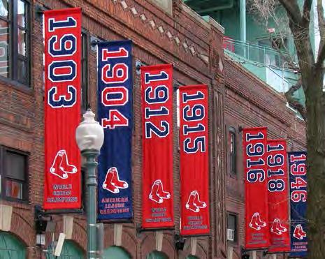 Red Sox Title Flags by Decades 1901-1910 11-20 21-30 31-40 41-50 1 WS/2 Pnt 4 WS/4 Pnt 0 0 1 Pnt 1951-1960 61-70