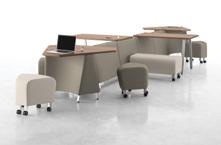 LOUNGE MODELS SPINES Interior frame is constructed of plywood with tenon joints 1 of high grade polyurethane foam covers the top of spine Spines are available with or without seats 3 of high grade