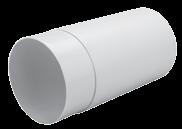 System 125: 125mm Round Ducting & Fittings 125mm Technical Information Dimensions: 125mm Grille Colour: Maximum Temperature: +60 C Round Pipe Material: UPVC Ducting Colour: Minimum Temperature: -15 C