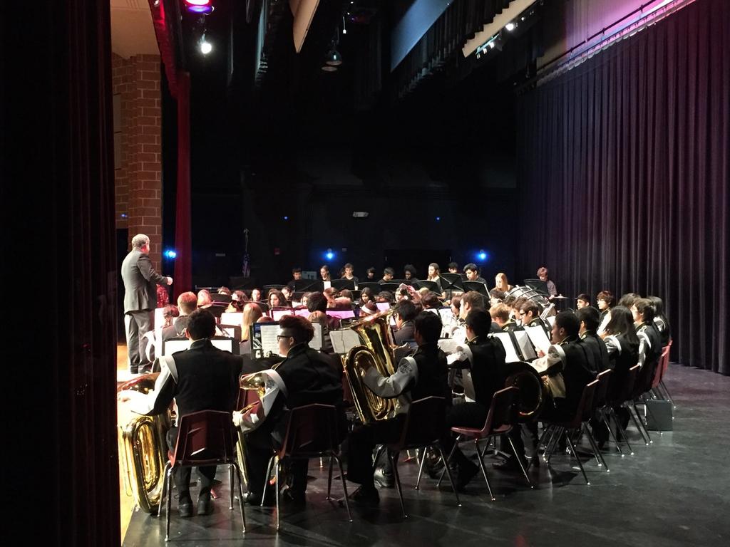 1st Division Concert Band The MHS Concert Band earned first division ratings for their concert performance and for the sight-reading competition.