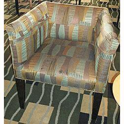 CHR00005 Chair-Lounge, 4 Legs,