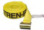 Heavy Duty Replacement Strap,, & wide heavy duty web for use with ratchets or flat bed truck winches.