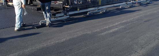 paving width -- 30-foot outboard Leveler