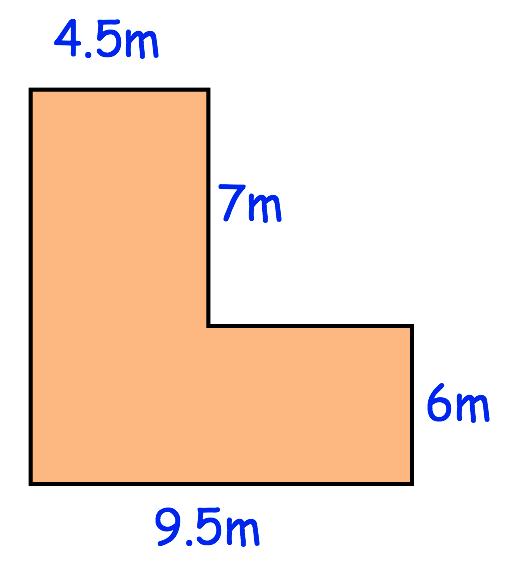 8m Find the size of the length and width of the table Question 8: Shown is an equilateral triangle with side