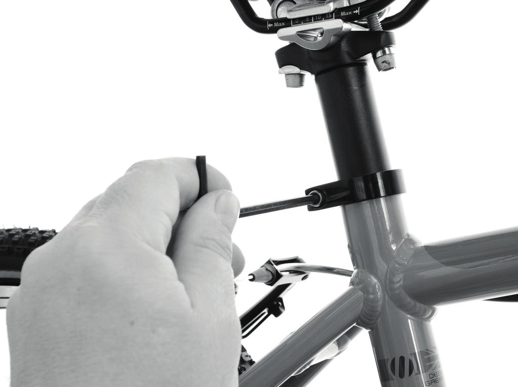 Step 3 of 3 Adjust saddle height Wear indicator Tighten Rim trueness - Depending on the type of riding your child does, your bike s wheels may become untrue or damaged when riding.