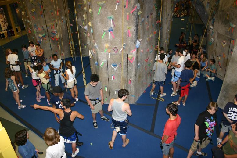 The 'Biner Option A customized party for 3-5 year olds 60 minutes of supervised climbing excitement, games, and activities A 3:1 ratio of climbers to instructors 30 minutes in our private
