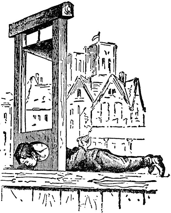French Justice? Le Guillotine I forgive my enemies.