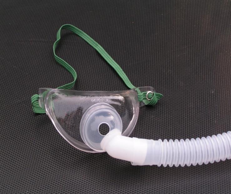 TRACHEOSTOMY MASK Neck breathing patients Adjust oxygen flow to maintain target saturation