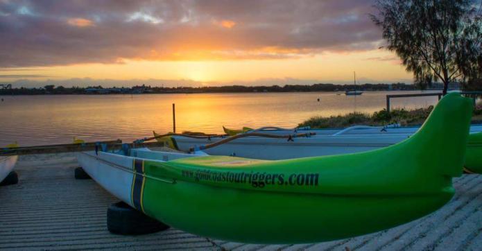 The Gold Coast Outrigger Canoe Club has recently formed a new alliance with the Broadwater Parklands and the Gold Coast Aquatic Centre, and as such, our new home base is located on the Broadwater in