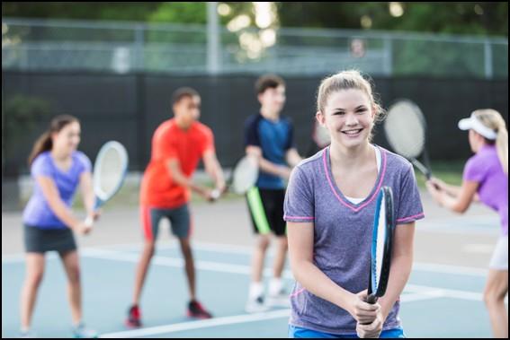 Junior Tennis Camps Summer 2018 Teen Tennis Training (Ages: 12 yrs +) This group is for the novice/intermediate teen who would like to learn to play tennis.