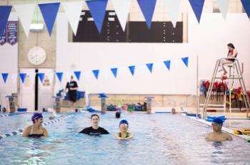 Zodiac Adult 2 6:1 Ratio, 45 minute class Some swimming experience required. Participants must be able to comfortably perform front swim for 10 metres continuously.