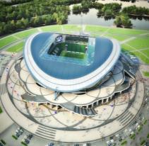 Petersburg Zenit FC Stadium Fisht Stadium Krasnodar Territory Back-up stadium for the Russian Cup games