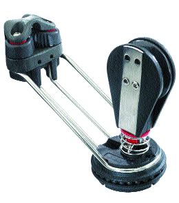 Removable pin activates swivel stop 60 0 FORWARD With click stop fitted base rotates freely in this zone without