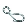 Max rope Length Weight number size (mm) (mm) (g) S hook HA49 0 67