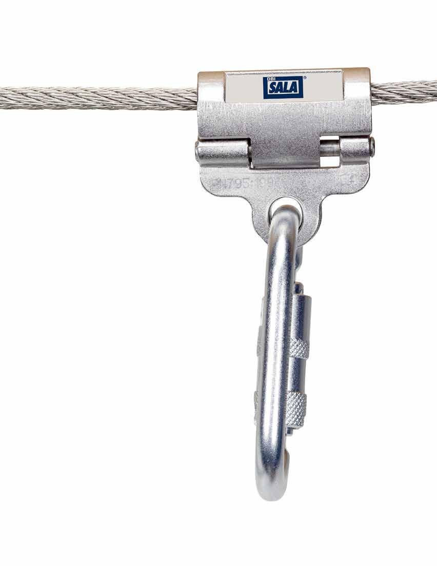 UNI 8 / EVOLUTION FALL PROTECTION WITH FREEDOM UNI 8 / EVOLUTION ENSURE MAXIMUM SAFETY AND COMPLIANCE without sacrificing freedom of movement Designed to work well on modern building projects,