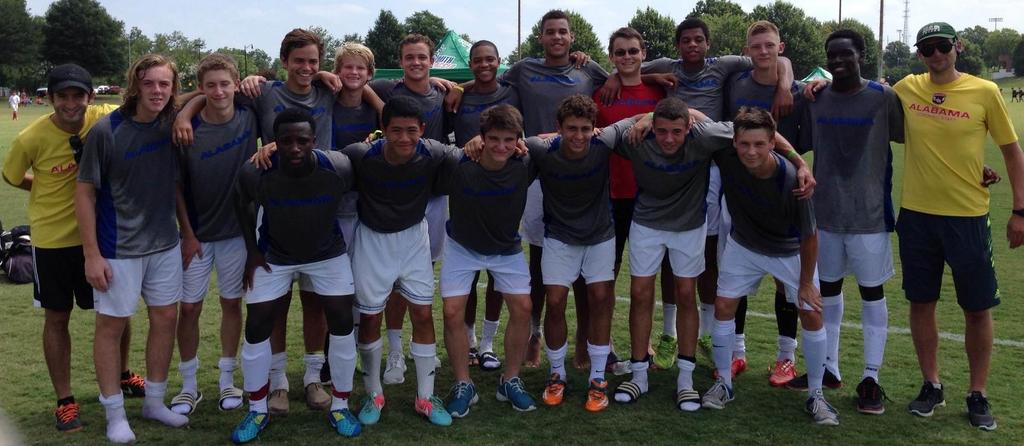 The 98 Boys ODP State team, one of the most successful Alabama teams over the past few years, capped a great undefeated run at the Region Trials by going 3-0-1 and placing 5 players in to the Region