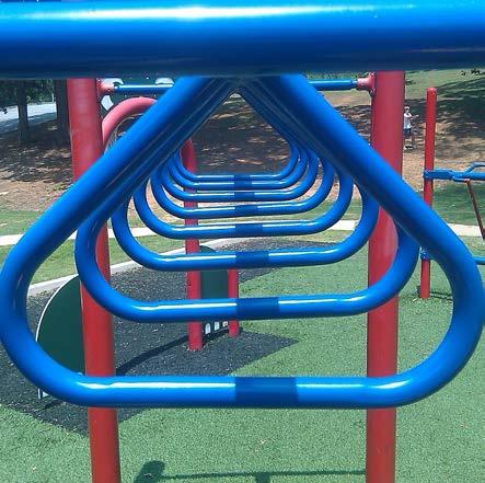 Composite Structure: Two or more play structures attached or functionally linked to create one integral unit that provides more than one play activity.